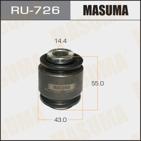 Silent block suspension bush Masuma, RU-726