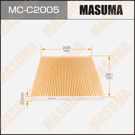 Cabin air filter Masuma, MC-C2005