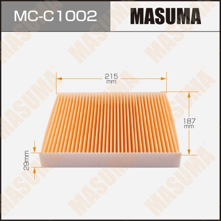 Cabin air filter Masuma, MC-C1002