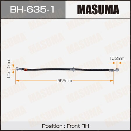 Brake hose Masuma, BH-635-1