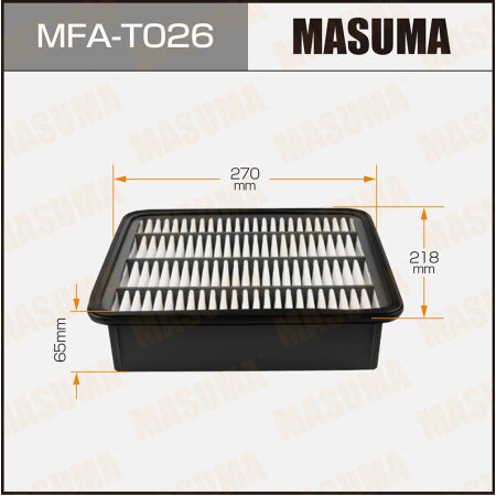 Air filter Masuma, MFA-T026