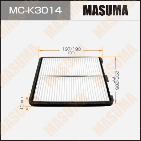 Cabin air filter Masuma, MC-K3014