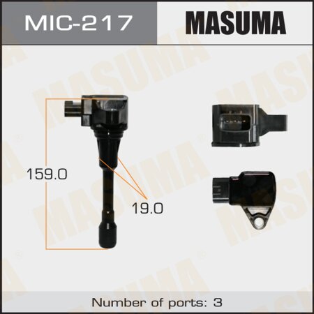 Ignition coil Masuma, MIC-217