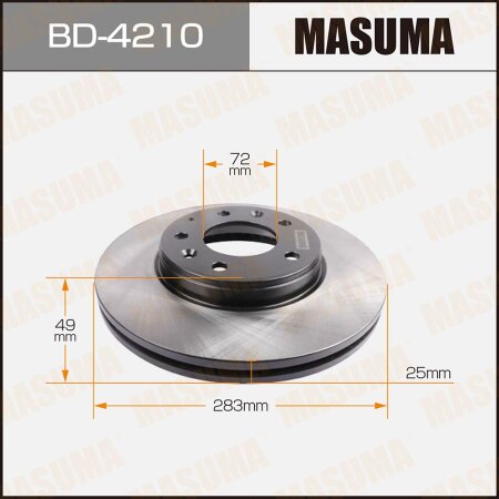 Brake disk Masuma, BD-4210