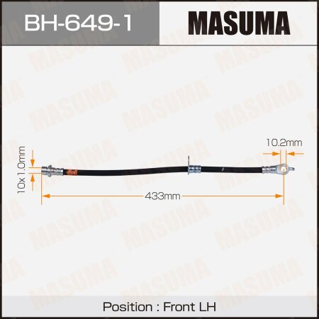 Brake hose Masuma, BH-649-1