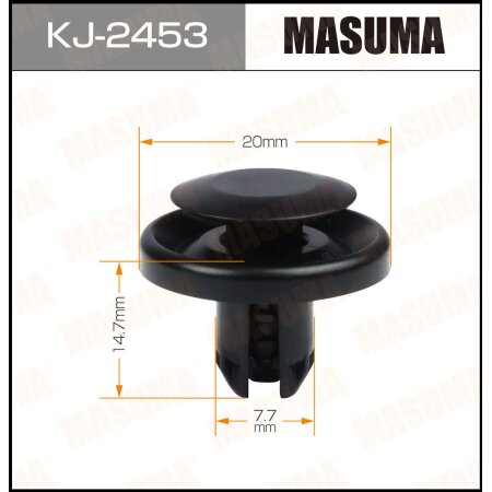 Retainer clip Masuma plastic, KJ-2453