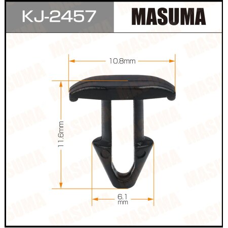 Retainer clip Masuma plastic, KJ-2457