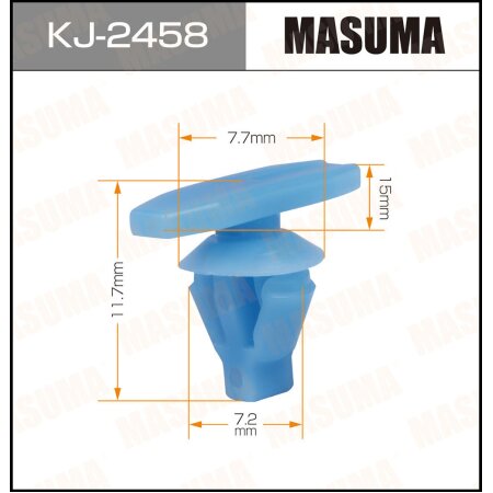 Retainer clip Masuma plastic, KJ-2458