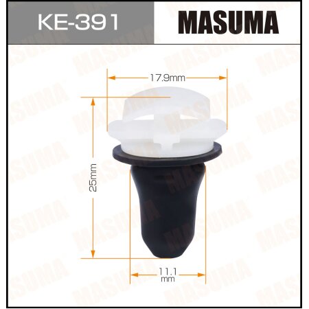 Retainer clip Masuma plastic, KE-391