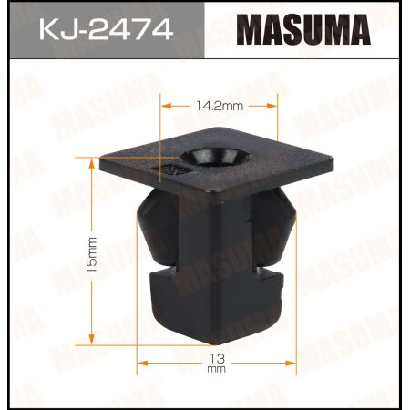 Retainer clip Masuma plastic, KJ-2474