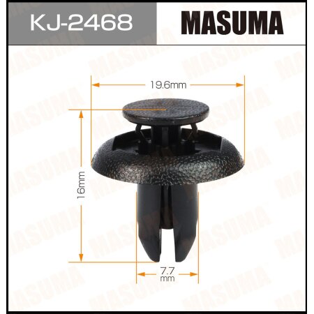 Retainer clip Masuma plastic, KJ-2468