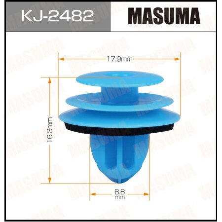 Retainer clip Masuma plastic, KJ-2482