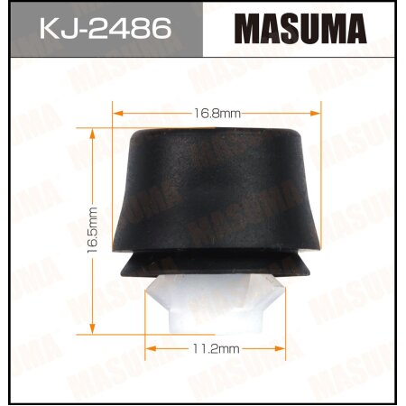 Retainer clip Masuma plastic, KJ-2486