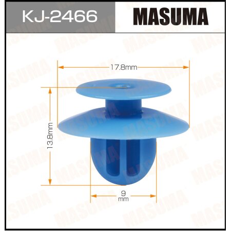 Retainer clip Masuma plastic, KJ-2466