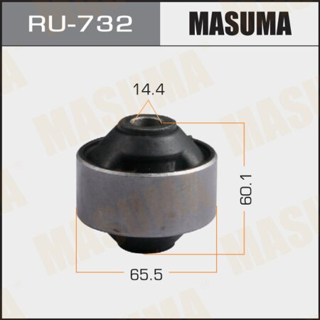 Silent block suspension bush Masuma, RU-732