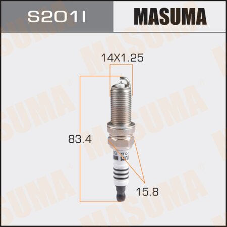 Spark plug Masuma iridium LFR6AIX-11, S201I