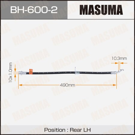 Brake hose Masuma, BH-600-2