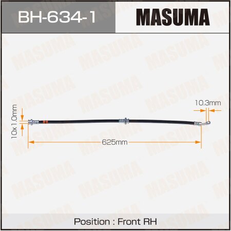 Brake hose Masuma, BH-634-1