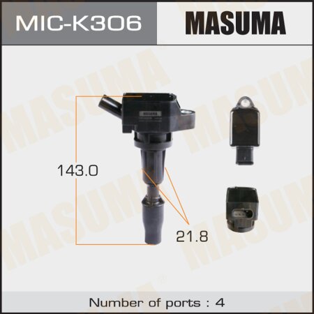 Ignition coil Masuma, MIC-K306