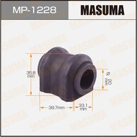 Stabilizer bar bushing Masuma, MP-1228