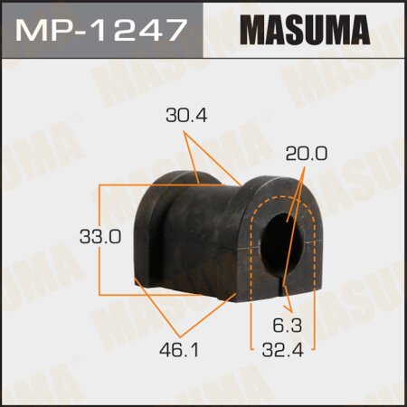 Stabilizer bar bushing Masuma, MP-1247