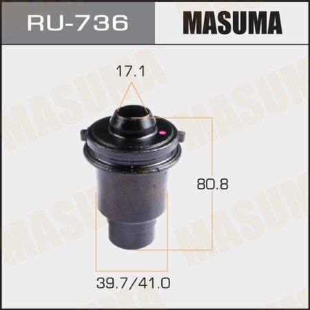 Silent block suspension bush Masuma, RU-736