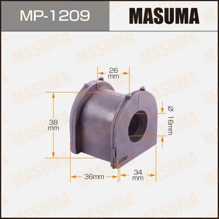Stabilizer bar bushing Masuma, MP-1209