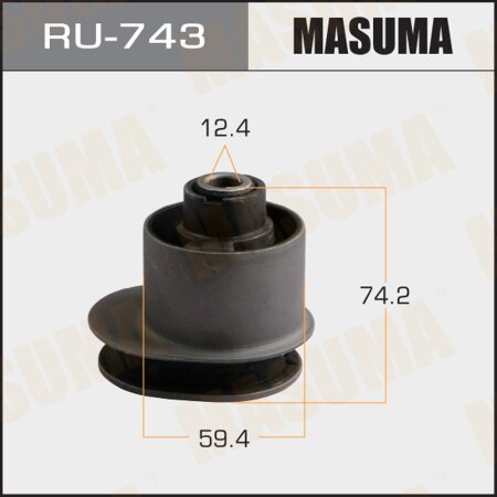 Silent block suspension bush Masuma, RU-743