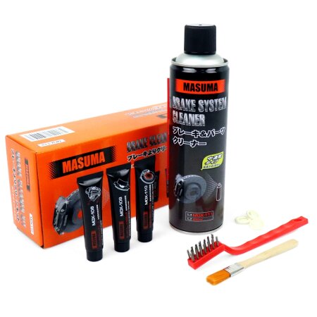 Brake lubricant set & brake parts cleaner Masuma, MOX-112