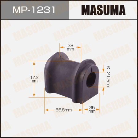 Stabilizer bar bushing Masuma, MP-1231