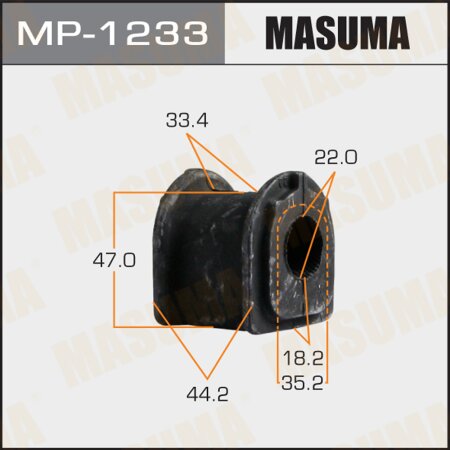 Stabilizer bar bushing Masuma, MP-1233