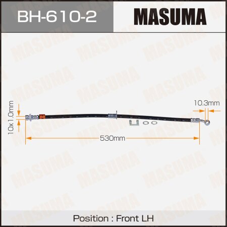 Brake hose Masuma, BH-610-2