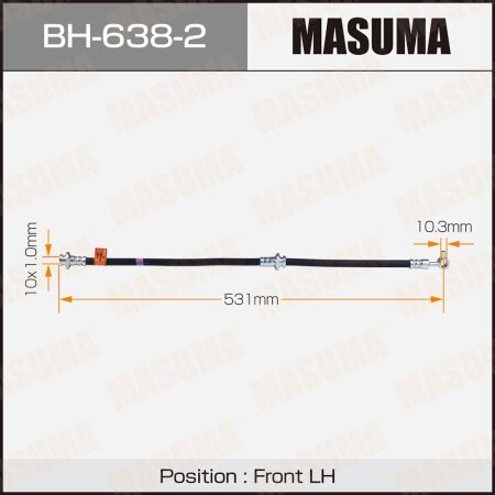 Brake hose Masuma, BH-638-2