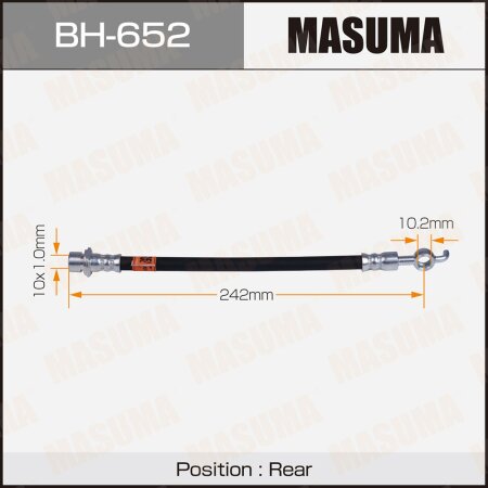 Brake hose Masuma, BH-652