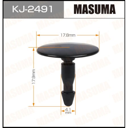 Retainer clip Masuma plastic, KJ-2491