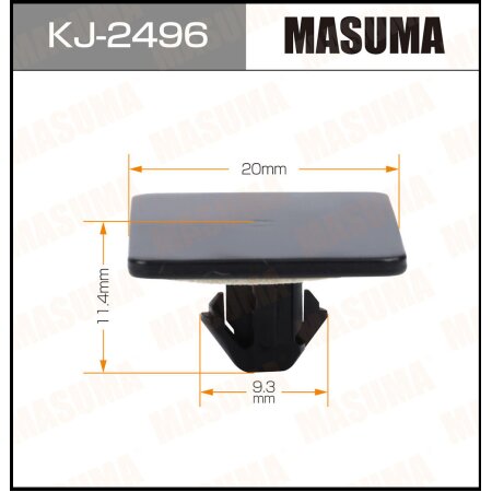 Retainer clip Masuma plastic, KJ-2496