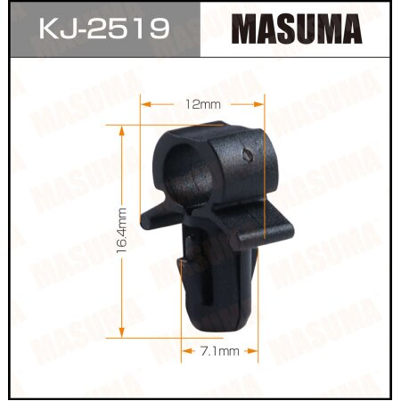 Retainer clip Masuma plastic, KJ-2519