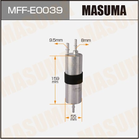 Fuel filter Masuma, MFF-E0039