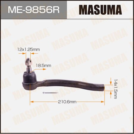 Tie rod end Masuma, ME-9856R