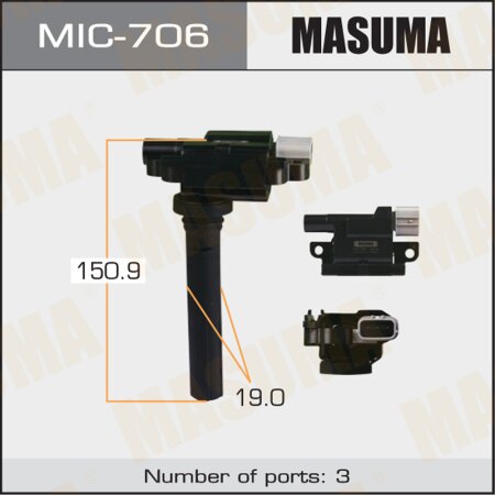 Ignition coil Masuma, MIC-706