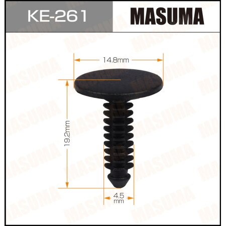 Retainer clip Masuma plastic, KE-261