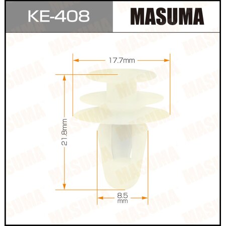 Retainer clip Masuma plastic, KE-408