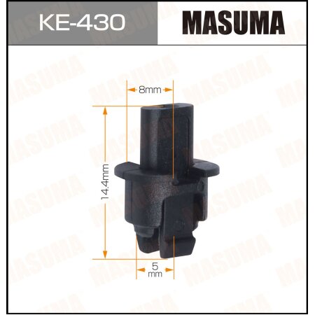 Retainer clip Masuma plastic, KE-430