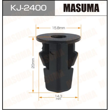 Retainer clip Masuma plastic, KJ-2400