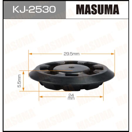 Retainer clip Masuma plastic, KJ-2530