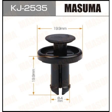 Retainer clip Masuma plastic, KJ-2535