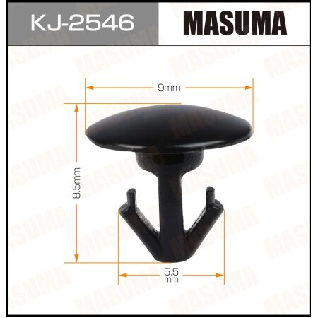 Retainer clip Masuma plastic, KJ-2546