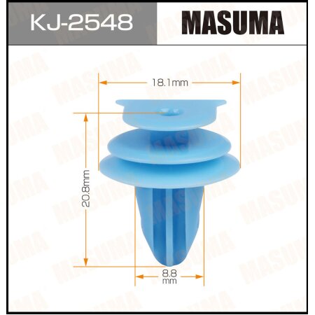 Retainer clip Masuma plastic, KJ-2548