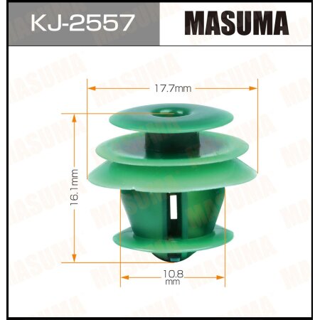 Retainer clip Masuma plastic, KJ-2557