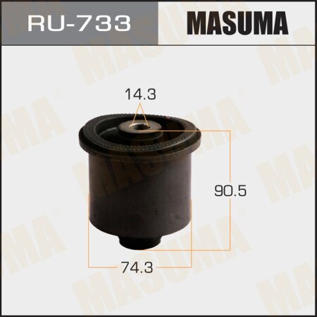 Silent block suspension bush Masuma, RU-733